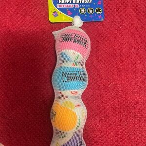 HAPPY BIRTHDAY TOY BALLS